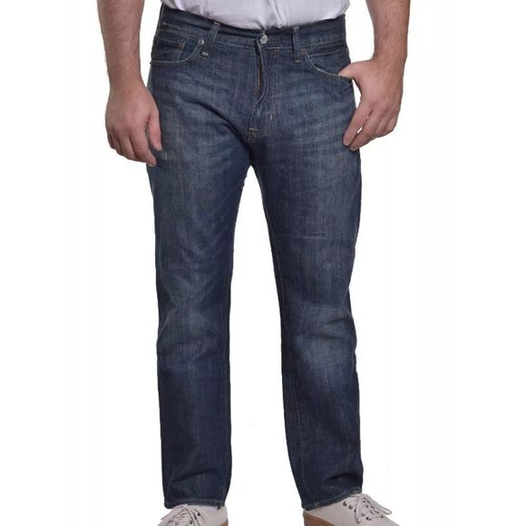 Denim & Supply Ralph Lauren Dark Blue Jeans Slouch - Picture 1 of 12